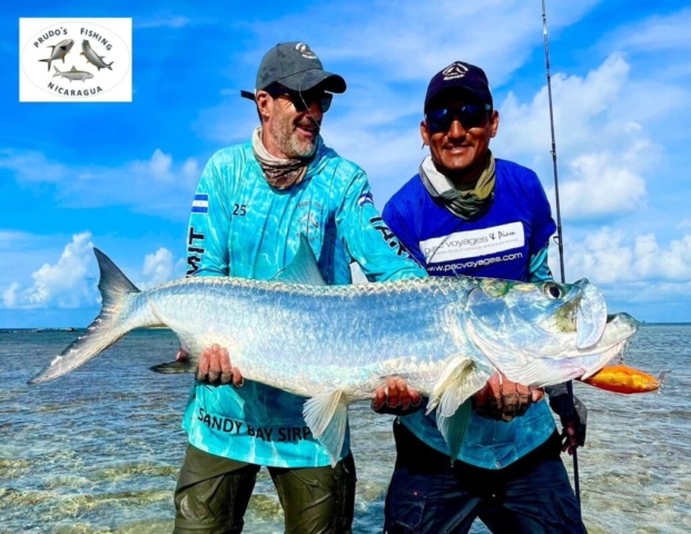 A Tarpon with our friend Olivier (France), April 2025