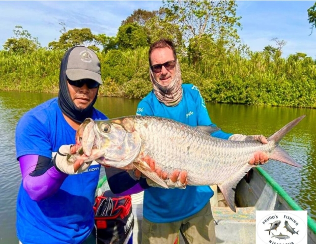 A Tarpon with our friend Olivier (France), April 2025