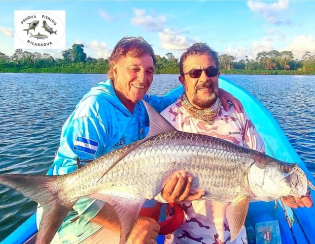 A Tarpon with our friends Piam and Vafa (France and Belgium), April 2025