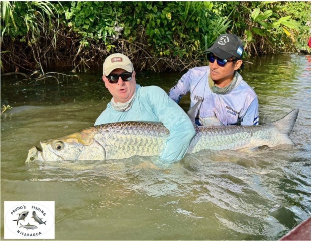 A Tarpon with our friend Robert (Poland, March 2025