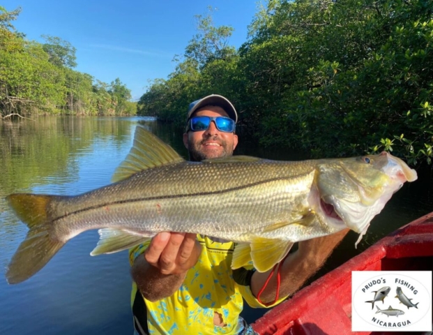 A Snook with our friend Enrique (Uruguay), March 2025