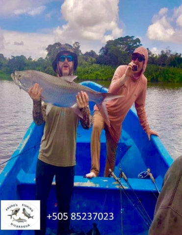 A Tarpon with our friend Shein and Cameron (USA), February 2025