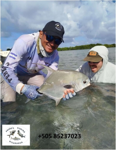 A Permit with our friend Cameron (USA), February 2025