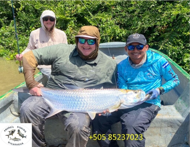 A Tarpon with our friend Cody (USA), Febraury 2025