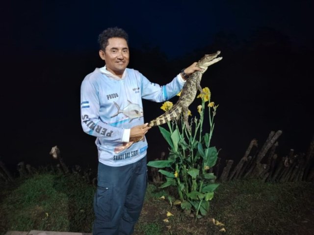Caiman tour here in our lodge